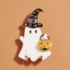 Fashnzfab Cute Halloween Ghost Pin Brooch In Multi
