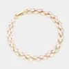 Fashnzfab Cz Marquise Cluster Evening Bracelet Gold In Gold