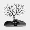 Fashnzfab Deer Tree Jewelry Holder Display Stand In Black
