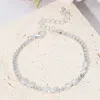 Fashnzfab Double Marquise Cz Stone Cluster Station Pointed Evening Bracelet Clear, Silver In Multi