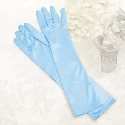 Fashnzfab Dressy Satin Gloves In Multi