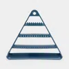 Fashnzfab Earring Display Stand In Blue