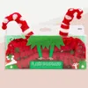 Fashnzfab Elf Legs Plush Bath Headband In Red