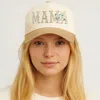Fashnzfab Embroidered Five Panel Canvas Baseball Cap In Sand