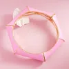 Fashnzfab Enamel Hexagonal Stretch Bangle Bracelet In Pink