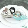 Fashnzfab Equestrian Pattern Printed Bow Hair Claw Clips In Multi