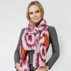 Fashnzfab Ethnic Printed Scarf In White