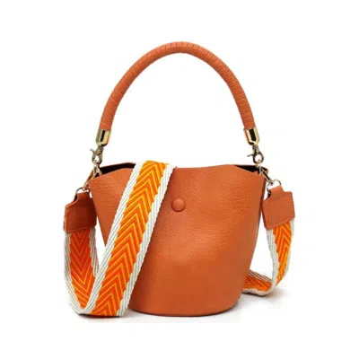 Fashnzfab Fashion Bucket Crossbody Bag With Guitar Strap