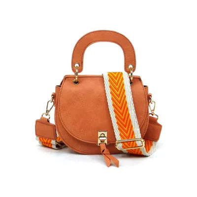 Fashnzfab Fashion Flap Saddle Satchel Crossbody Bag