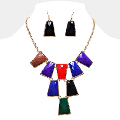 Fashnzfab Fashion Necklaces In Blue