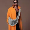 Fashnzfab Faux Fur Fuzzy Plush Crossbody Bag In Gray