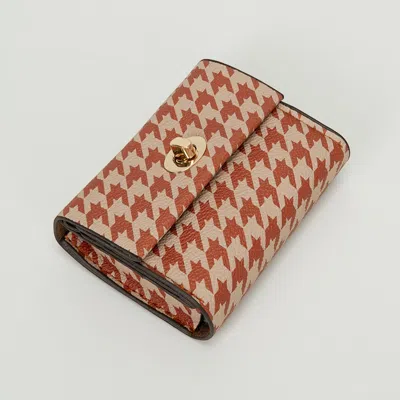 Fashnzfab Faux Leather Card Holder Wallet In Brown
