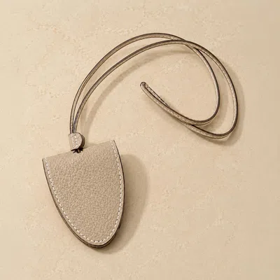 Fashnzfab Faux Leather Magnetic Hat And Sunglasses Clip Bag Charm In Gold
