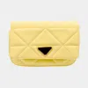 Fashnzfab Faux Leather Rectangle Clutch / Shoulder / Crossbody Bag In Yellow