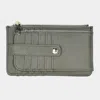 Fashnzfab Faux Leather Wallet In Gray