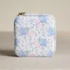 Fashnzfab Flower Bow Pattern Portable Square Jewelry Box In Multi