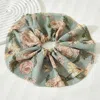 Fashnzfab Flower Patterned Scrunchie Hairband In Multi