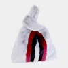 Fashnzfab Fluffy Faux Fur Slouchy Tote Bag In Gray