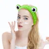 Fashnzfab Frog Facial Headband In Green