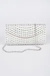Fashnzfab Full Studded Clutch In Multi