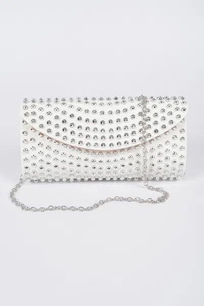 Fashnzfab Full Studded Clutch In Multi