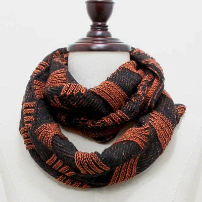 Fashnzfab Funky Acrylic Infinity Scarf In Multi