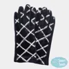 Fashnzfab Fuzzy Plaid Smart Touch Gloves In Multi