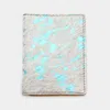 Fashnzfab Genuine Fur Calf Card Holder Wallet In Gray