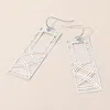 Fashnzfab Geometric Rectangle Cutout Dangle Earrings In Multi