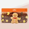 Fashnzfab Gingerbread Plush Bath Headband In Brown