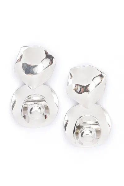 Fashnzfab Gold Plated Metal Earring