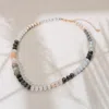Fashnzfab Gradient Beaded Necklace - Gray, Multi In Multi