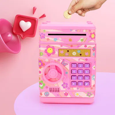Fashnzfab Groovy Flower Kids Digital Safe Money Piggy Bank