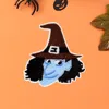 Fashnzfab Halloween Witch Iron On Patch 2.6" X 2.6"