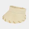Fashnzfab Handmade Edge Detailed Sun Visor In Sand