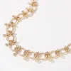 Fashnzfab Hardware Chain Choker Necklace In Gold