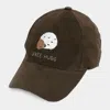 Fashnzfab Hedgehog Free Hugs Embroidery Baseball Cap In Green