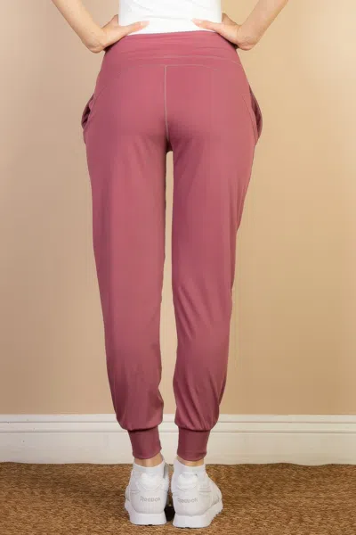 Fashnzfab High Waisted Wide Waistband Joggers