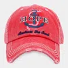 Fashnzfab Hope Anchors The Soul Vintage Baseball Cap In Pink