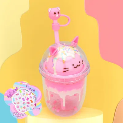 Fashnzfab Hot Focus - Boba Hydration Tumbler With Nail Sticker