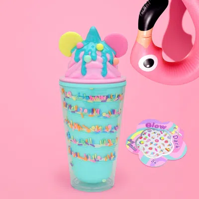 Fashnzfab Hot Focus - Sweet Hydration Ice Cream Cup Tumbler With Nail Sticker