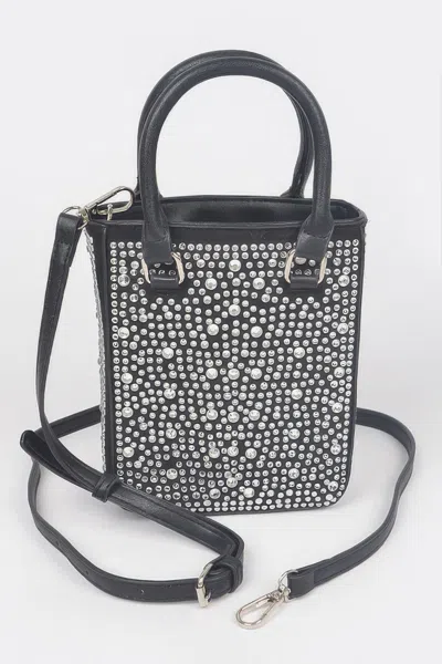 Fashnzfab Hotfix Crossbody Bag In Multi