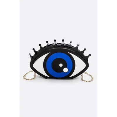Fashnzfab Iconic Eye Convertible Clutch Bag