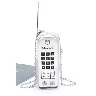 Fashnzfab Iconic Retro Cell Phone Novelty Clutch Bag