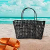 Fashnzfab Jelly Tube Tote Bag / Shoulder Bag In Black