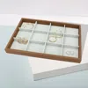 Fashnzfab Boxes Jewelry Organizer Tray In Brown