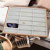 Fashnzfab Jewelry Organizer Tray 20.5" X 15.5" X 1" In White
