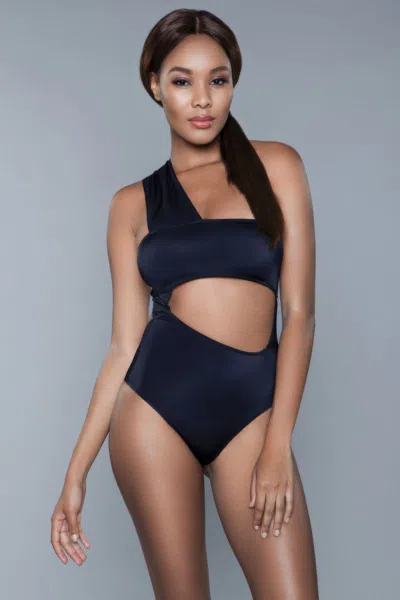 Fashnzfab Kennedy Swimsuit In Black