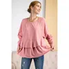 Fashnzfab Lace Detailing Tunic In Multi