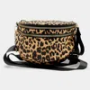 Fashnzfab Leopard Pattern Crossbody Bag In Multi